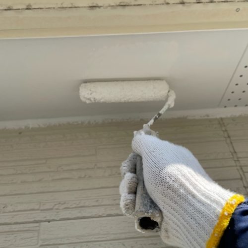 新発田市　外壁塗装　付帯部塗装